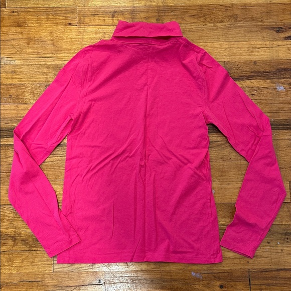 Set of J.Crew Tissue Turtlenecks- Black and Pink Medium - Picture 13 of 14